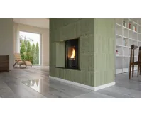 HS Flamingo Krbová vložka AQUAFLAM ® PANORAMA 12 s výměníkem a manuální regulací (17)