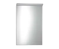 AQUALINE BORA zrcadlo s LED osvětlením a vypínačem 500x700mm, chrom