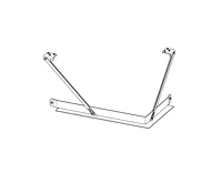 ROMOTOP rám nosný HR3LF RAM15, podpůrný ROMOTOP rám nosný HR3LF RAM15, podpůrný