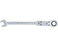 BGS Sada dvoukloubových ráčnových kombinovaných klíčů ,  nastavitelné ,  14 mm (4)