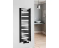 BRUCKNER ALBRECHT otopné těleso 400x1250 mm, středové připojení, černá mat (2)