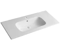 SAPHO PIEDRA keramické umyvadlo nábytkové 101x46,5cm, bílá