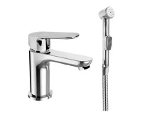 Umyvadlová stojánková baterie Viana s bidetovou sprchou
