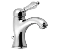 SAPHO KIRKÉ CRYSTAL stojánková umyvadlová baterie s výpustí, páčka krystal, chrom SAPHO KIRKÉ CRYSTAL stojánková umyvadlová baterie s výpustí, páčka krystal, chrom