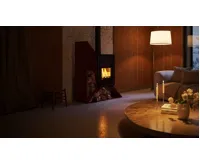 HS Flamingo Krbová kamna FLAMINGO DELUXE ® KAMPA levá, červená (16)