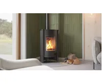 HS Flamingo Krbová kamna MASTERFLAMME ® Medie I, černá (20)