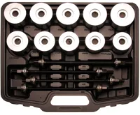 BGS Sada tažných a tlačných pouzder, se 4 vřeteny, 24dílná