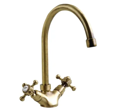 SAPHO ANTEA stojánková dřezová baterie, výška 275mm, bronz