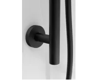 SAPHO Sprchová souprava, posuvný držák 700mm, černá mat (4)