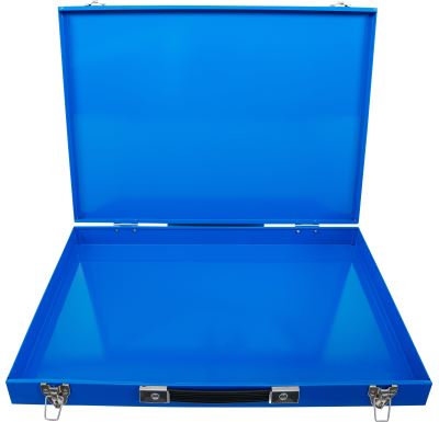 BGS Prázdný kovový kufr na nářadí , pro vložky do dílenského vozíku BGS 3/3 - BGS BOX3