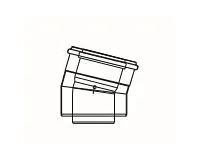 ALMEVA LIL koleno 15° 110/160