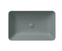 GSI NUBES keramické umyvadlo na desku 60x38cm, agave mat (3)