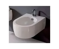 KERASAN FLO bidet závěsný 36,5x50cm, bílá (1)