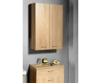 AQUALINE ZOJA/KERAMIA FRESH skříňka horní 50x76x23cm, dub platin (4)