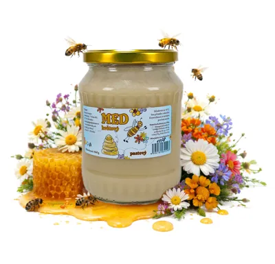 Medovinka, s.r.o. Med květový nektarový pastovaný 960g