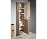 SAPHO ESPACE skříňka 35x172x32cm, 2x dvířka, levá/pravá, dub alabama (4)