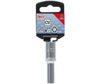 BGS Hlavice nástrčná 3/8" 8,0 mm, prodloužená, SuperLock (2)