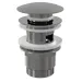 ALCAPLAST Výpust umyvadlová CLICK/CLACK 5/4&quot; celokovová s přepadem, velká zátka A390