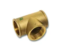 Mosaz T-kus   1/2&quot;