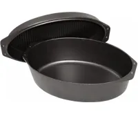 PLAMEN Litinový pekáč s víkem 5,8 l - oválný