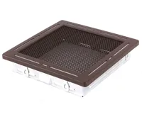 HS Flamingo Krbová mřížka 16x16 cm, TREND hnědý brokát