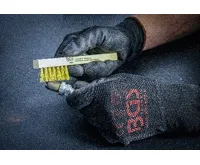 BGS Kartáč drátěný 140 mm, na čištění kontaktů, mosazný (1)