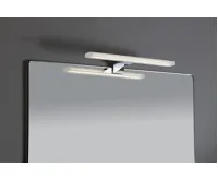 SAPHO MIRAKA LED svítidlo 5W, 230V, 300x35x120mm, IP44, akryl, chrom (3)