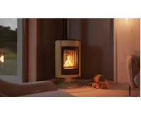 HS Flamingo Krbová kamna MASTERFLAMME ® Medie II, olivová (19)