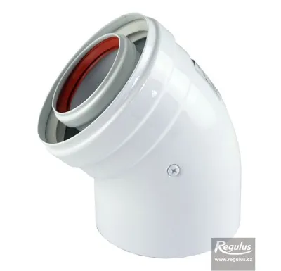 REGULUS 828 koleno 45° DN 60/100
