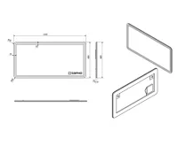 SAPHO Koupelnový set THEIA 120, dvojumyvadlo, bílá (8)