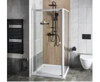 AQUALINE AMICO sprchové dveře výklopné 820-1000x1850mm, čiré sklo (6)