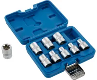 BGS Hlavice nástrčné pro E-profil 1/2", 9 dílů BGS Hlavice nástrčné pro E-profil 1/2", 9 dílů