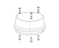 ROMOTOP Hrdlo 200 mm pro krbové vložky řady IMPRESSION ROMOTOP Hrdlo 200 mm pro krbové vložky řady IMPRESSION