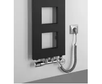 SAPHO BLOCK otopné těleso 280x1750 mm, černá mat (8)