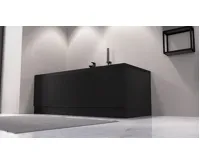 POLYSAN CLEO obdélníková vana 170x75x48cm, černá mat (4)