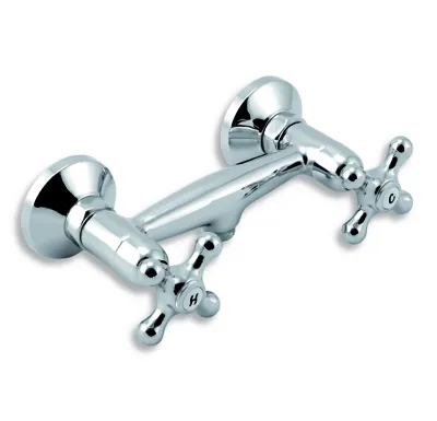 NOVASERVIS Sprchová baterie bez příslušenství 150 mm Retro II chrom - 99160/1,0