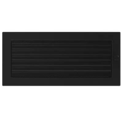 HS Flamingo Krbová mřížka 17x37 BASIC černá s žaluzií
