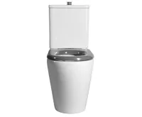 SAPHO MEDIC WC kombi, zvýšený sedák, Rimless, spodní/zadní odpad, bílá (6)