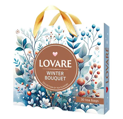 Kolekce čajů Lovaré Winter Bouquet (30 sáčků)