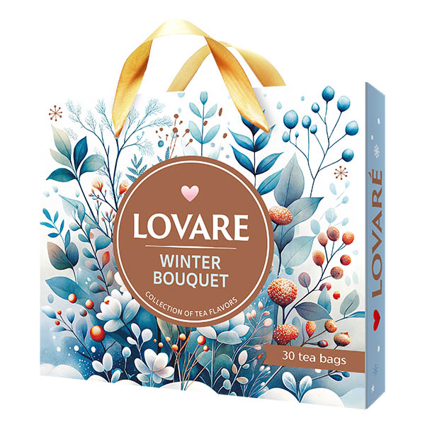 Kolekce čajů lovaré winter bouquet (30 sáčků)