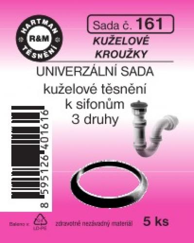 Hartman sada č. 161: sada těs.univers. - kužel.kroužky - 5 ks