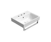 GSI NUBES keramické umyvadlo 50x40cm, 3 otvory, bílá ExtraGlaze (1)