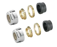 SAPHO Svěrné šroubení pro Měď 15mm, nerez mat SAPHO Svěrné šroubení pro Měď 15mm, nerez mat