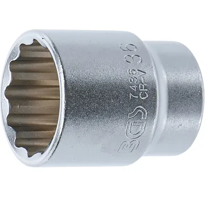BGS Hlavice nástrčná 3/4" 36 mm, 12ti hranná