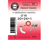 Hartman Sada č.  10: sada fíbr.těs.- ramínka bater. 20x24x1 - 6x1101 Hartman Sada č.  10: sada fíbr.těs.- ramínka bater. 20x24x1 - 6x1101