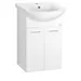 AQUALINE ZOJA umyvadlová skříňka 41,5x74x25,3cm, bílá