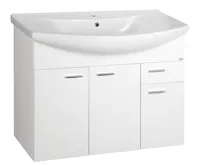 AQUALINE ZOJA umyvadlová skříňka 93x74x34cm, bílá AQUALINE ZOJA umyvadlová skříňka 93x74x34cm, bílá