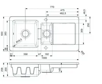 Reginox Modena 1000.10 White pure (2)