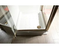 KERASAN RETRO keramická sprchová vanička, čtverec 100x100x20cm, bílá (3)