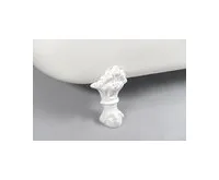 POLYSAN FOXTROT volně stojící vana 170x75x64cm, nohy bílé, bílá (1)